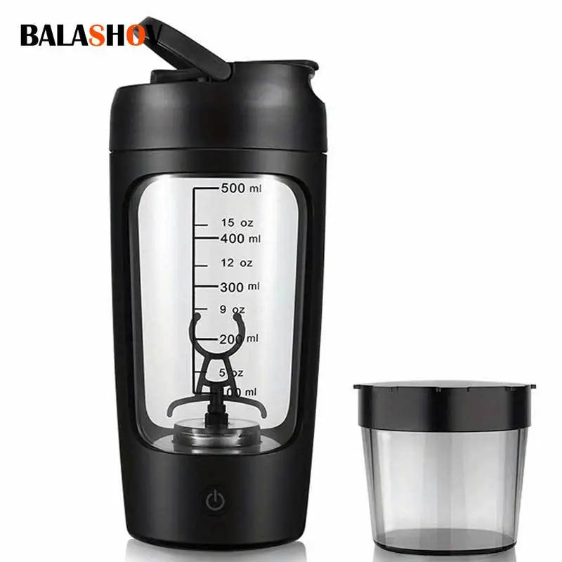 500ML Electric Protein Powder Mixing Cup Automatic Shaker Bottle Mixer Shake Bottle Milk Coffee Blender Kettle Fro Gym Outdoor